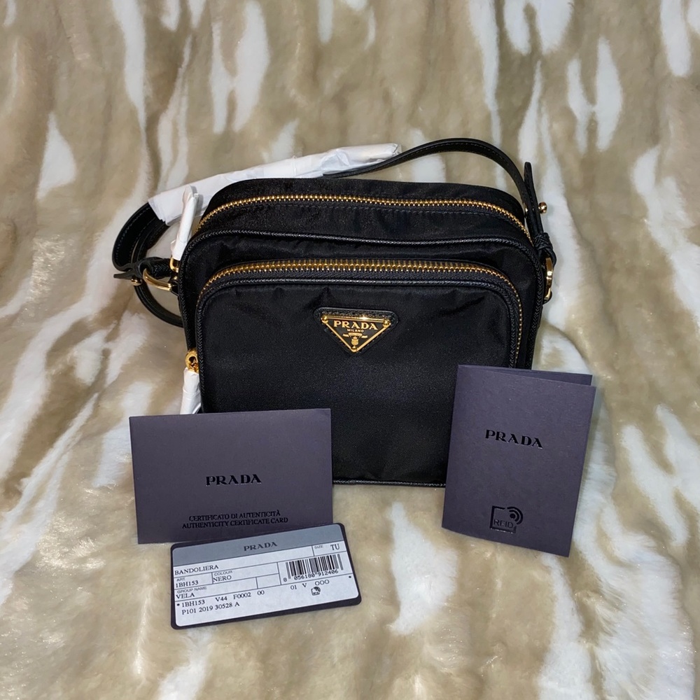 ❌SOLD❌ Prada small Crossbody Bag in Black Nylon